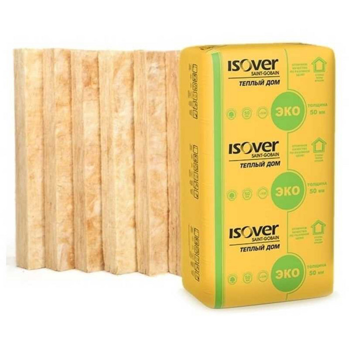 Утеплитель Isover Изовер Тёплый Дом Плита 50х610х1170 в Туапсе